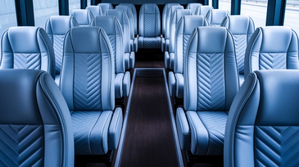 20 passenger minibus interior