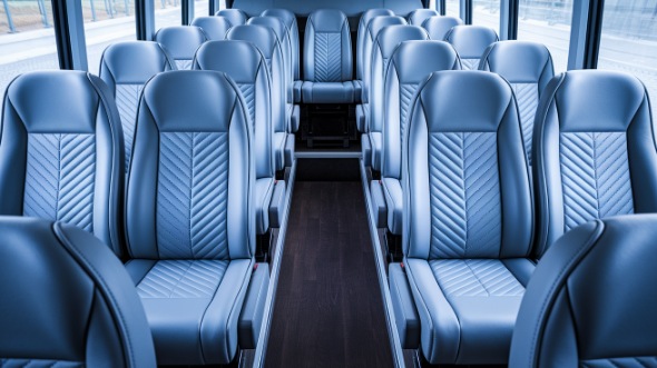 25 passenger minibus interior