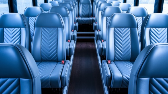 35 passenger minibus interior