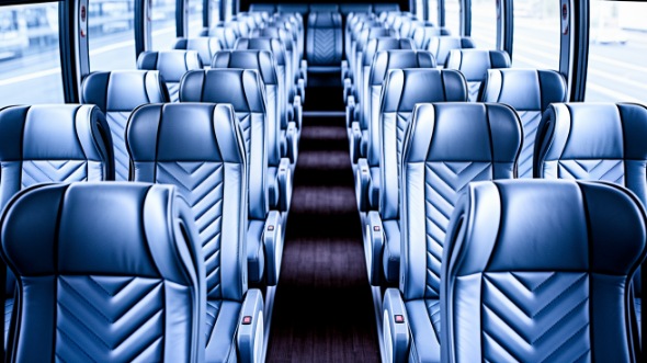 50 passenger charter bus interior