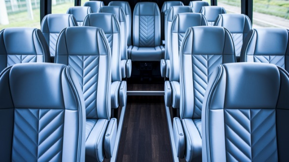 hammond 35 passenger minibus inside