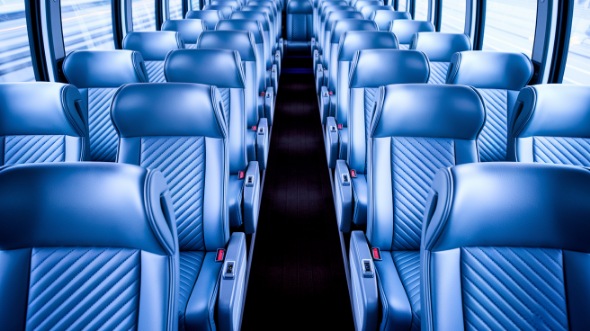 hammond 55 passenger charter bus interior