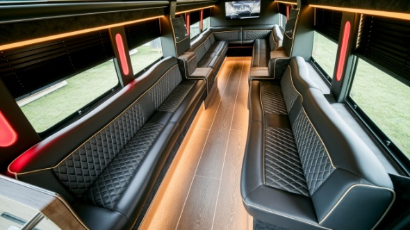 hammond party bus rental inside